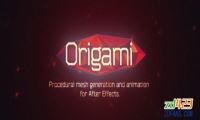 MG折纸网格动画脚本 Aescripts Origamit v1.2.1 win/mac+使用教程(AE脚本)-我淘网