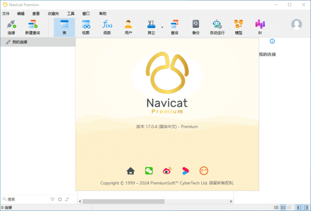 Navicat Premium(数据库管理工具) v17.1.13 中文破解版-我淘网