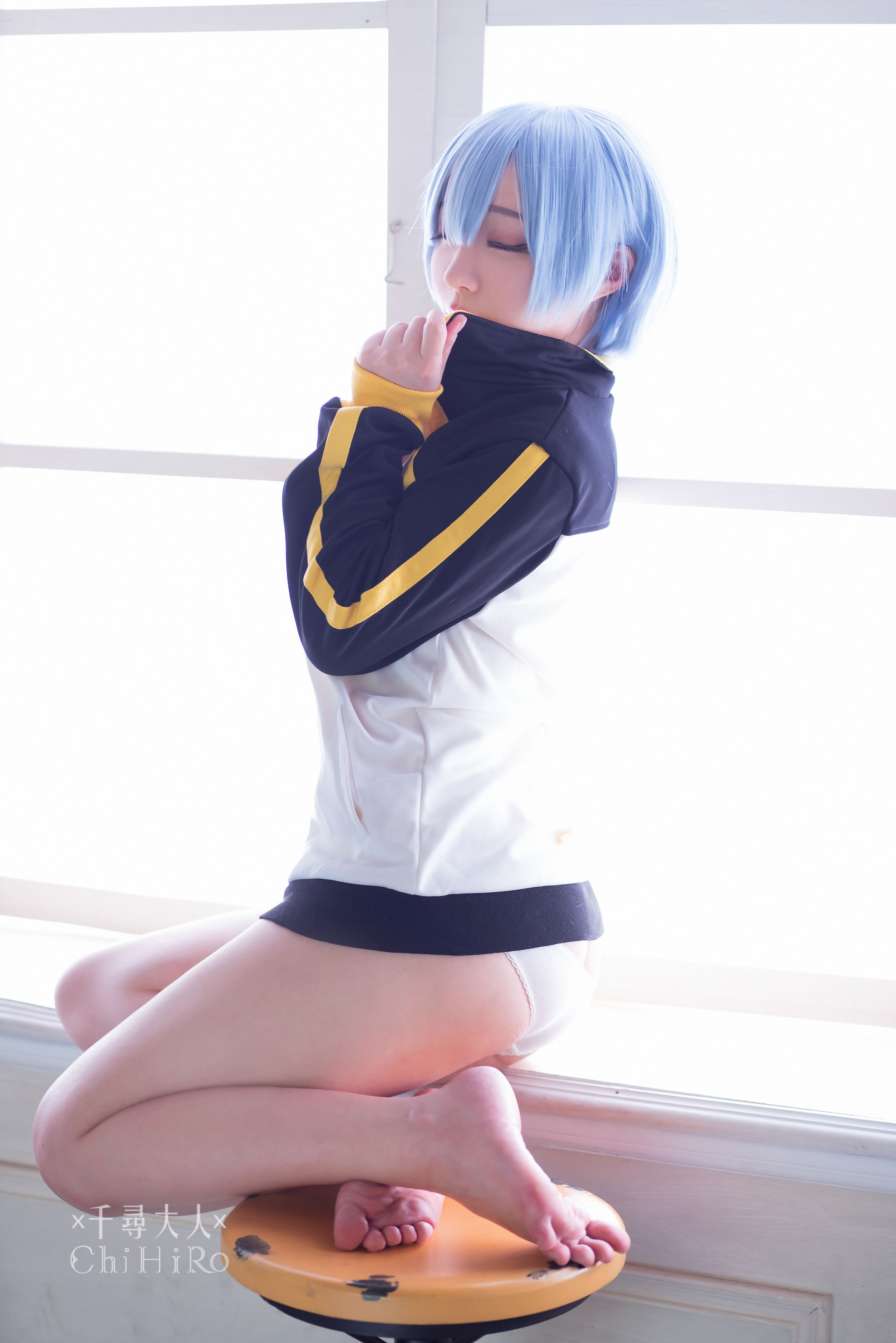 [福利COS] Cos妹子千寻 - 蕾姆Rem